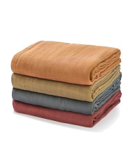 MOMCOZY MUSLIINIST BEEBIMÄHKMED, 4 TK, 120 × 120 CM, BROWN