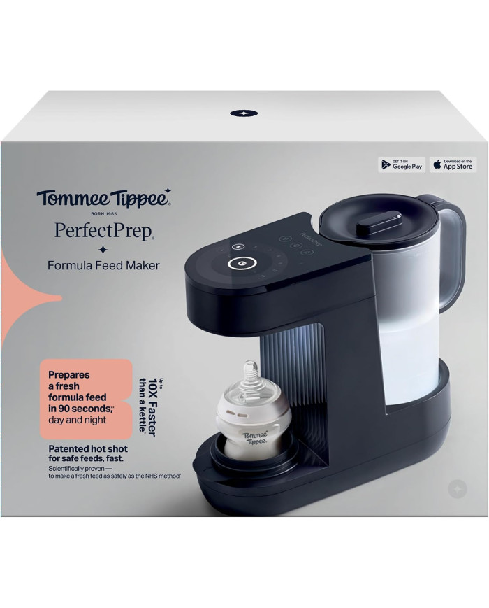 Tommee Tippee Perfect Prep piimasegu valmistamise seade – must