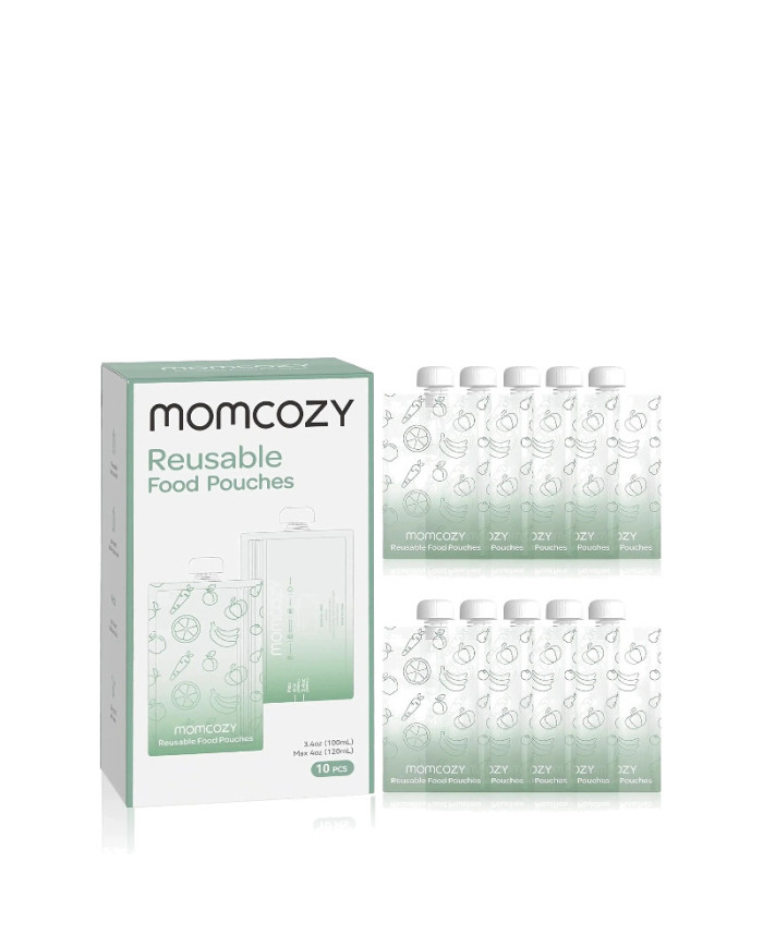 MOMCOZY KORDUVKASUTATAVAD BEEBITOIDUKOTID, 100 ML, 10 TK