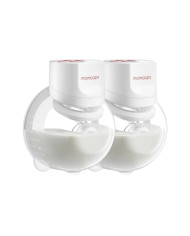 MOMCOZY KAHEKORDNE JUHTMEVABA KANTAV RINNAPUMP S12 PRO+, VALGE