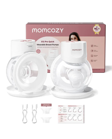 MOMCOZY KAHEKORDNE JUHTMEVABA KANTAV RINNAPUMP S12 PRO+, VALGE