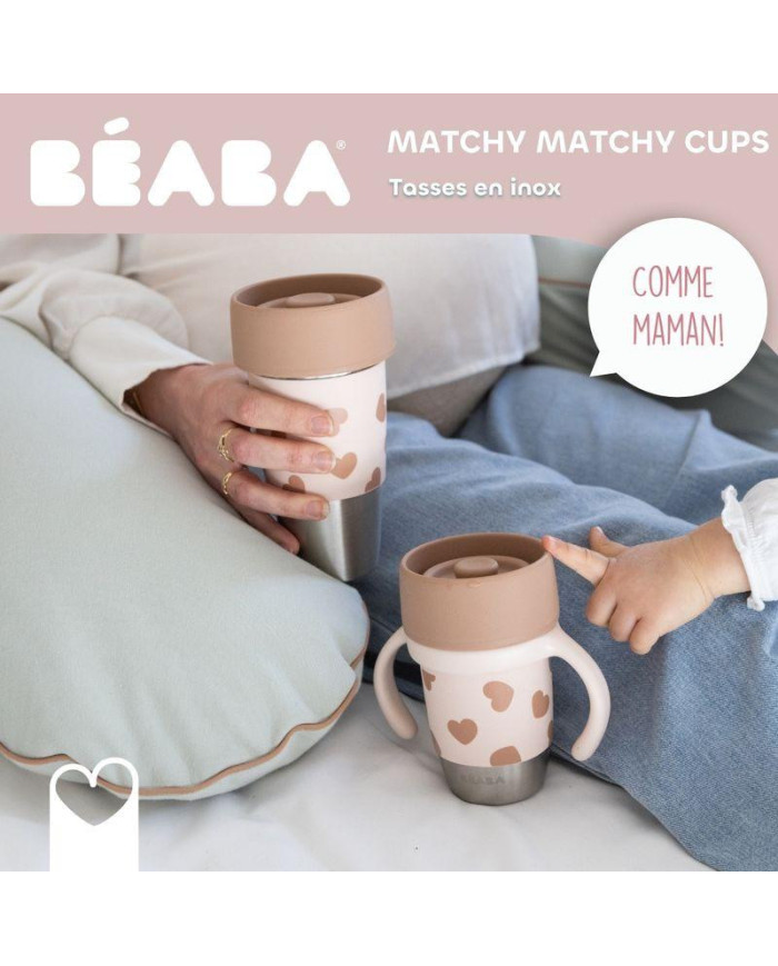 BEABA MINI AND ME 2 ROOSTEVABAST TERASESEST TASSI CLICK AND DRINK BIGLOVE