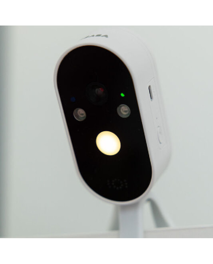 BEABA ZEN TRAVELI VIDEOBEEBIMONITORI LISAKAAMERA PAINDLIKU HOIDIKUGA, WHITE