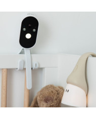 BEABA ZEN TRAVELI VIDEOBEEBIMONITORI LISAKAAMERA PAINDLIKU HOIDIKUGA, WHITE