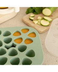 BEABA SILIKOONIST IMIKUTOIDUKONTEINER MULTIPORTIONS (20X35 ML) SAGE GREEN