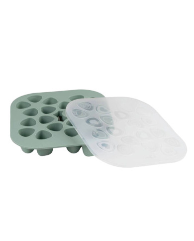 BEABA SILIKOONIST IMIKUTOIDUKONTEINER MULTIPORTIONS (20X35 ML) SAGE GREEN