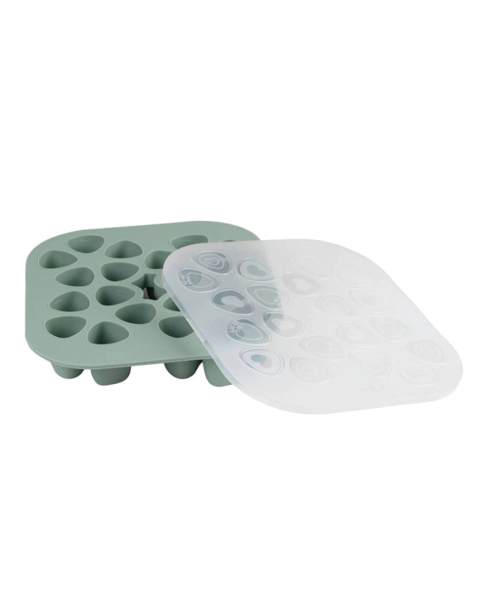 BEABA SILIKOONIST IMIKUTOIDUKONTEINER MULTIPORTIONS (20X35 ML) SAGE GREEN