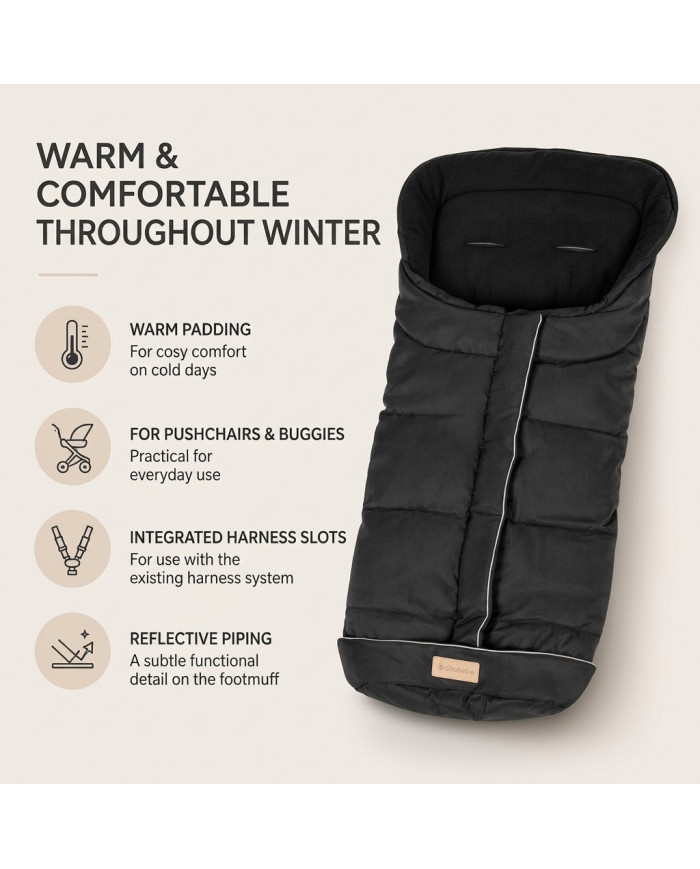 ALTABEBE UNIVERSAALNE SOOJAKOTT LAPSEVANKRILE AL2203, BLACK