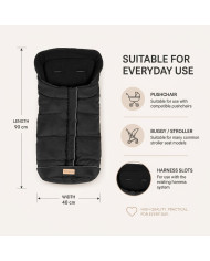 ALTABEBE UNIVERSAALNE SOOJAKOTT LAPSEVANKRILE AL2203, BLACK