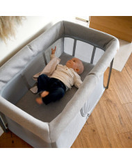 BEABA 3 IN 1 REISIVÕREVOOD-MÄNGUAED EAZY SLEEP, PEBBLE