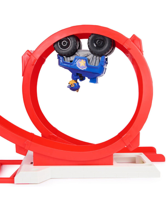 PAW PATROL RESCUE WHEELS SUPER LOOP TOWER HQ MÄNGUKOMPLEKT KOOS CHASE’I KUJUkese JA AUTOGA
