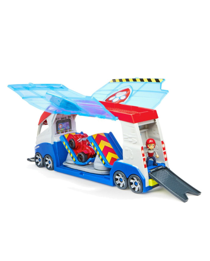 PAW PATROL TRANSFORMEERITAV AUTO KOOS RYDERI FIGUURI JA ATV-GA