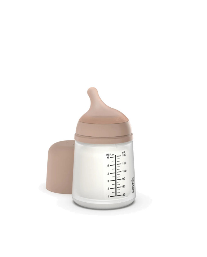 SUAVINZERO ZERO ANTI-COLIC PUDEL REGULEERITAVA VOOLUGA LUTIGA, 180 ML, ALATES +0 KUUST, MEDIUM