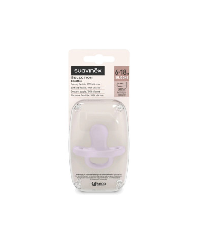 SUAVINEX FÜSIOLOOGILINE SILIKOONLUTT SX PRO, 6–18 KUUD, LAVENDER