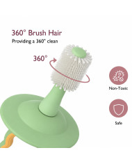 Momcozy 360° ülipehme imikute hambahari, roheline