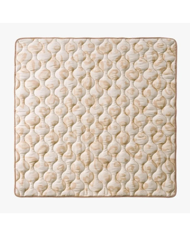 MOMCOZY beebi mängumatt „Leopard Brown“ 127 × 127 cm