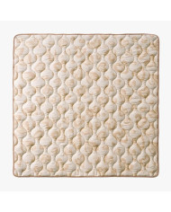 MOMCOZY beebi mängumatt „Leopard Brown“ 127 × 127 cm