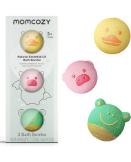 MOMCOZY LOODUSLIKUD VANNIPALLID LASTELE EETERLIKE ÕLIDEGA, 3 TK