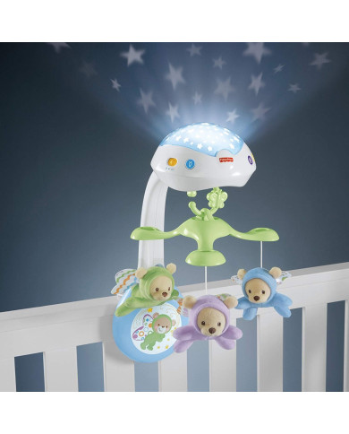 FISHER PRICE BUTTERFLY DREAMS 3-IN-1 KARUSSELL