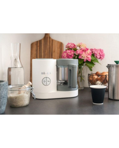 BEABA BABYCOOK BLENDER-AURUTI NEO, GREY/WHITE