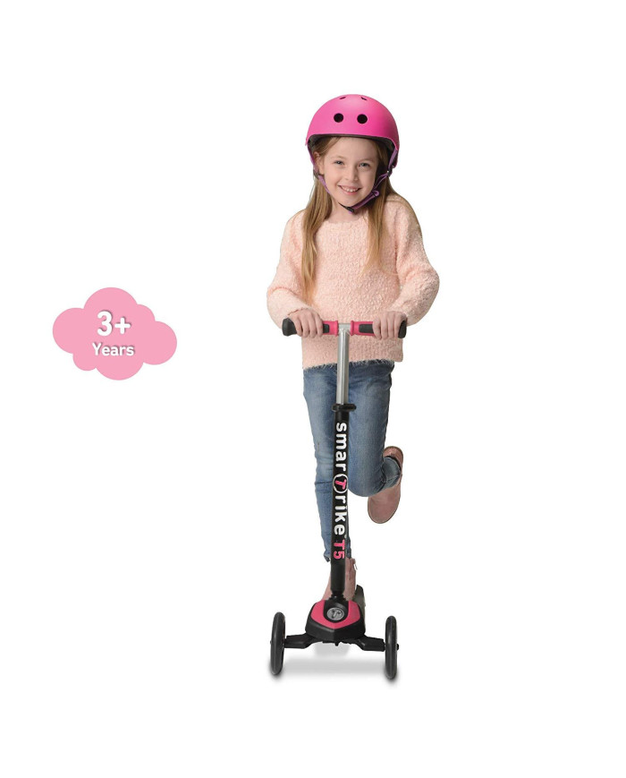 SMART TRIKE T5 TÕUKERATAS, PINK