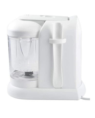 BEABA BABYCOOK 4IN1 PÜREERIJA-AURUTAJA, WHITE/SILVER