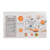 BEABA BABYCOOK PLUS BLENDER-AURUTI 4IN1, WHITE/SILVER